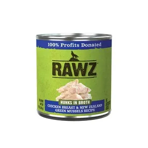 12/10oz Rawz Dog Hunk Chicken/NZGM - Items on Sale Now